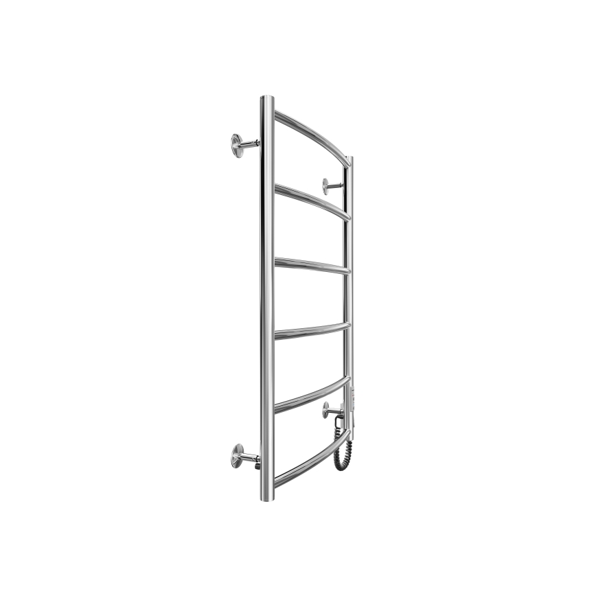 Stegformad handdukstork CLASSIC 100W/230V 81x53cm rostfri/skinande krom rätt