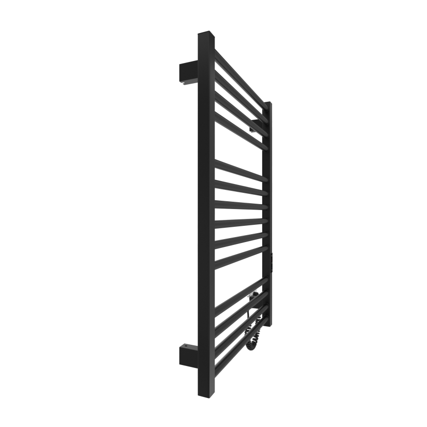 Stegformad handdukstork HF DERBY 170W/230V 77x53 cm svart