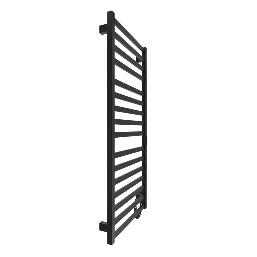 Stegformad handdukstork HF OXFORD 255W/230V 117x53 cm svart