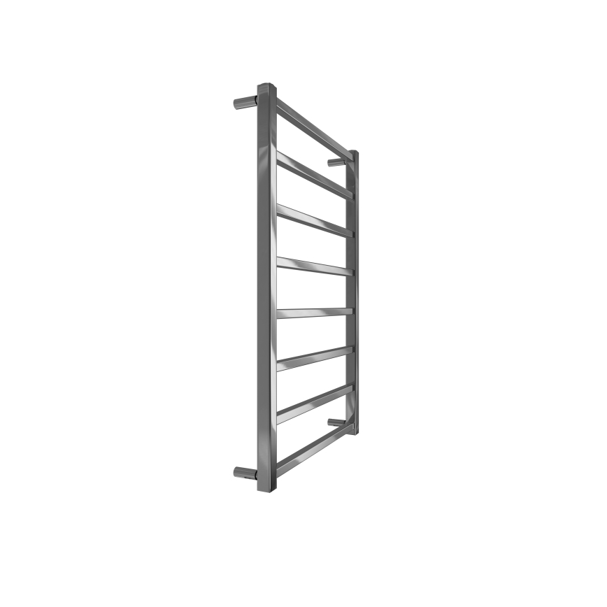 Stegformad handdukstork TOKIO 174W/230V 80x53 cm rostfri/skinande krom
