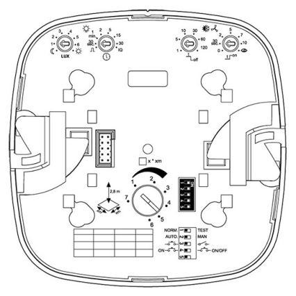 Steinel 002848 - Närvarodetektor HF 360 COM2 vit