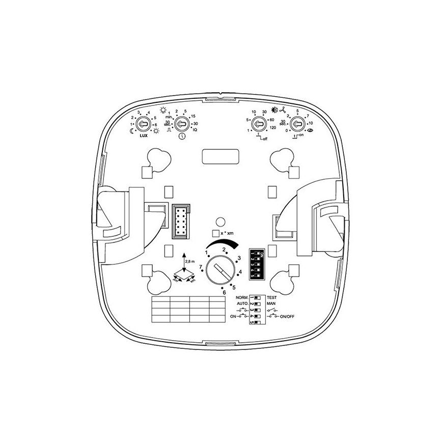 Steinel 002848 - Närvarodetektor HF 360 COM2 vit