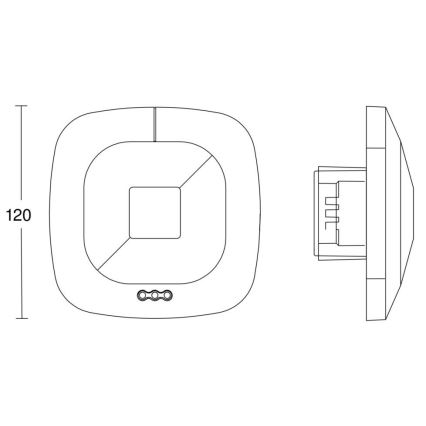 Steinel 002848 - Närvarodetektor HF 360 COM2 vit