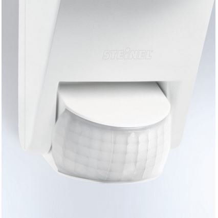 STEINEL 005917 - Utomhus Väggbelysning med sensor L585S 1xE27/60W vit IP44