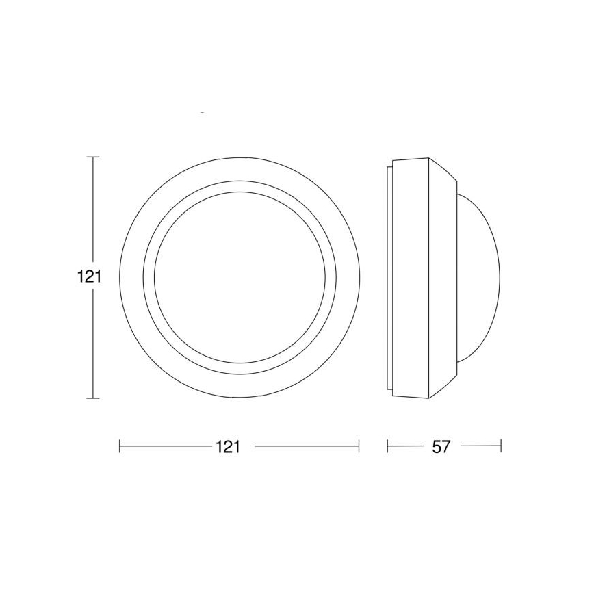 STEINEL 006532 - Utomhus rörelsesensor IS360-3 vit IP54