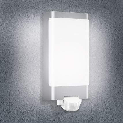 STEINEL 010461 - LED Utomhusbelysning med sensor L240LED LED/7,5W rostfri IP44