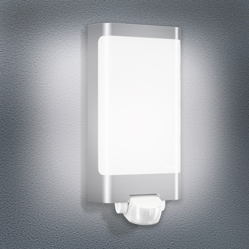 STEINEL 010461 - LED Utomhusbelysning med sensor L240LED LED/7,5W rostfri IP44