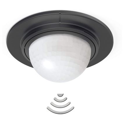 STEINEL 032852 - Utomhus rörelsesensor Infälld IS360-1DE svart IP54