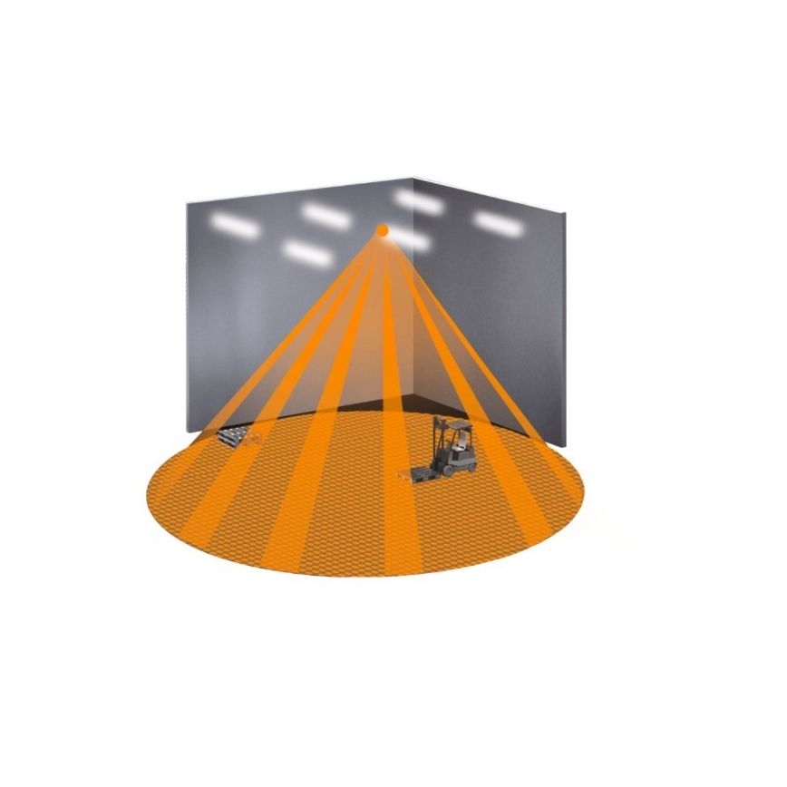STEINEL 033569 - rörelsesensor IS 3360 MX Highbay vit IP54
