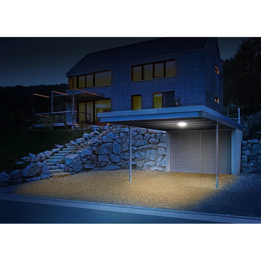 Steinel 035440 - LED Utomhusbelysning med sensor QUATTRO LED/10W/230V IP54
