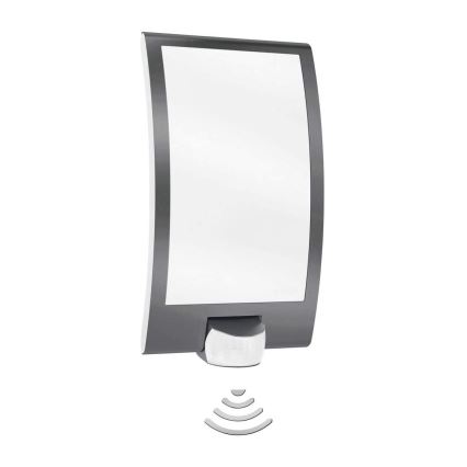 STEINEL 035709 - Utomhusbelysning med sensor L22 1xE27/60W/230V IP44