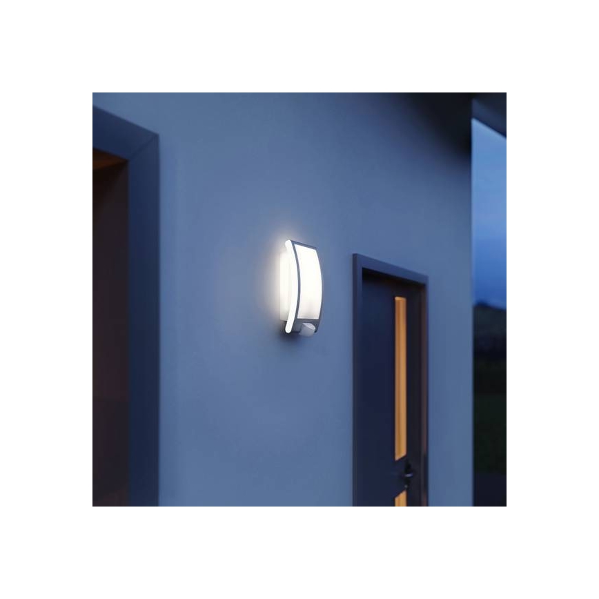 STEINEL 035709 - Utomhusbelysning med sensor L22 1xE27/60W/230V IP44