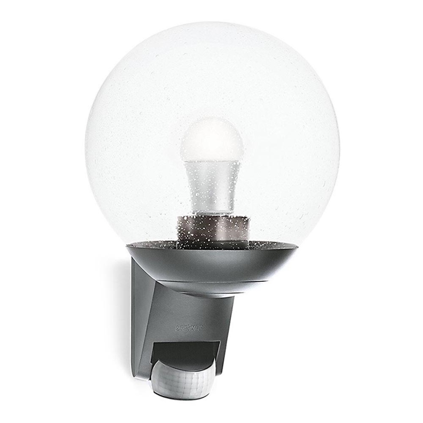 Steinel 035723 - Utomhus Väggbelysning med sensor L585S 1xE27/60W/230V IP44