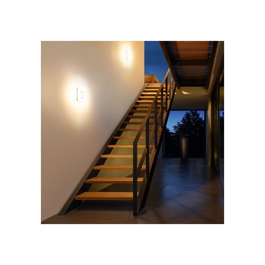 Steinel 052492 –⁠ LED Väggbelysning med Rörelsedetektor RS LED M1 LED / 9.5 W / 230 V