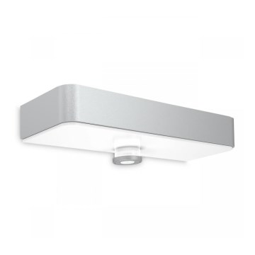 Steinel 052652 - LED Solcellsbelysning med sensor XSolar SOL-O LED/1,5W 2x2000mAh IP44 silver