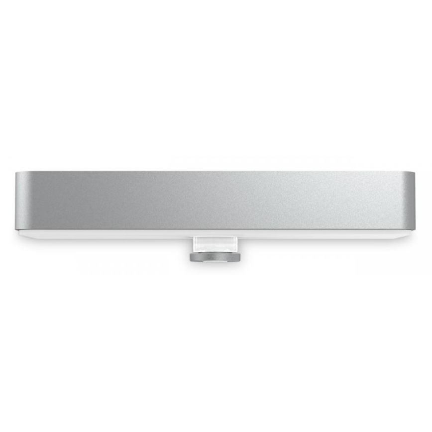 Steinel 052652 - LED Solcellsbelysning med sensor XSolar SOL-O LED/1,5W 2x2000mAh IP44 silver