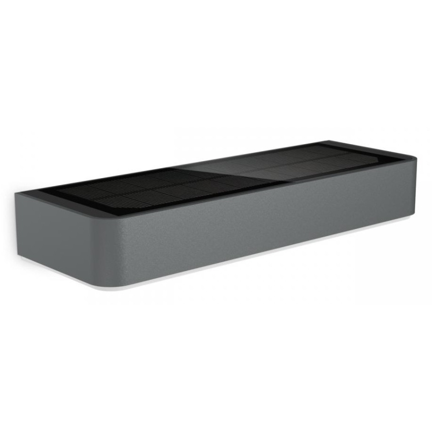 Steinel 052966 - LED Sol vägglyse  XSolar SOL-O LED/0,07W 2000mAh IP44 antracit