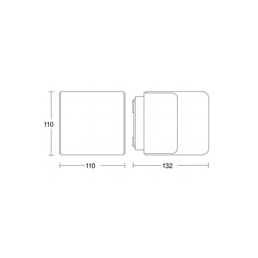 Steinel 055516 – LED Utomhusbelysning med Rörelsedetektor L 835 LED/9.5W/230V IP44