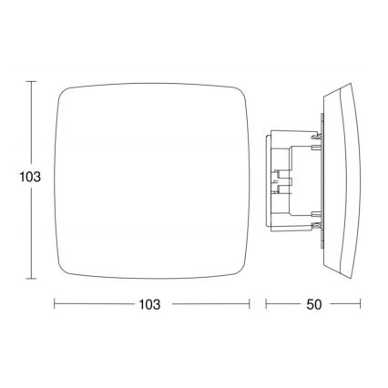 STEINEL 057923 - rörelsesensor TRUE PRESENCE COM1