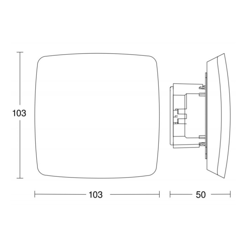STEINEL 057923 - rörelsesensor TRUE PRESENCE COM1