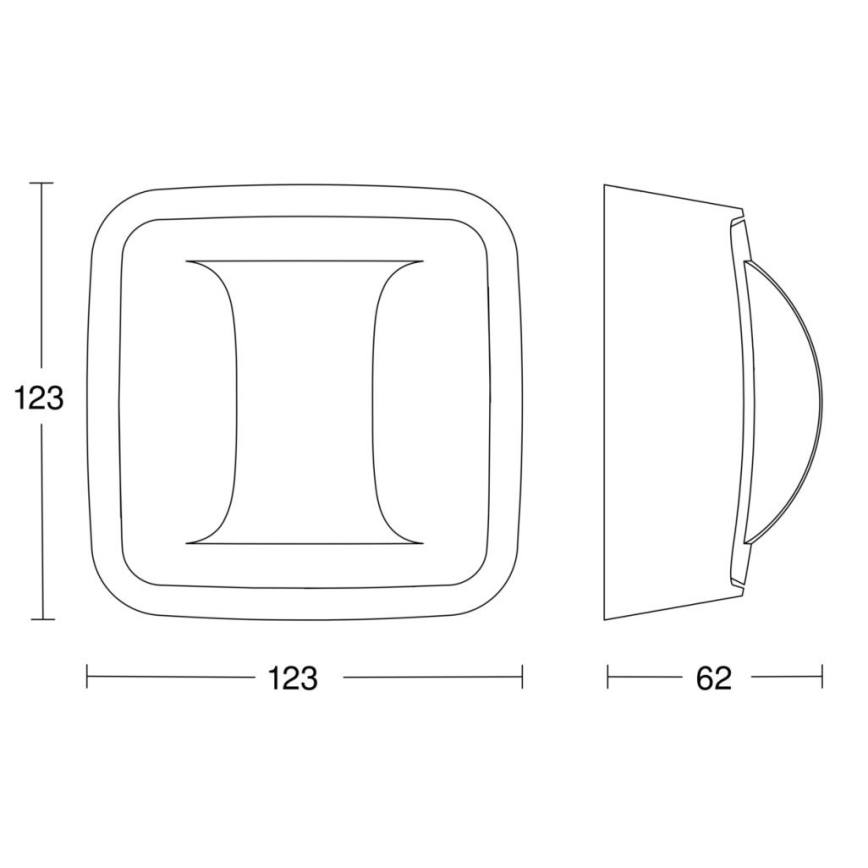 Steinel 057992 - Närvarosensor Hallway COM2 IP54 vit