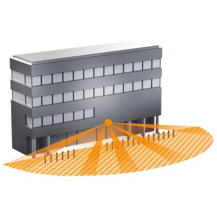 Steinel 058135 - Rörelsesensor IS 3180 V3 KNX IP54 fyrkant vit