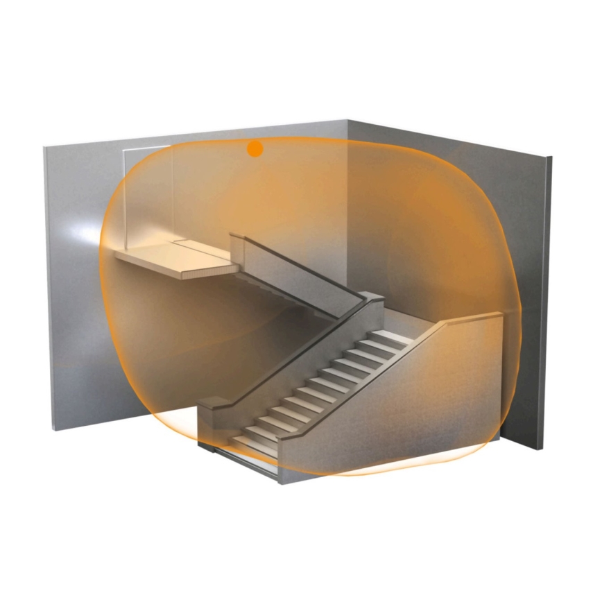 Steinel 058210 - HF 3360 V3 KNX rörelsesensor IP54 fyrkantig vit