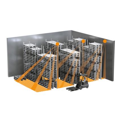 Steinel 058296 - Rörelsesensor IS 345 MX Highbay V3 KNX IP54 fyrkant vit