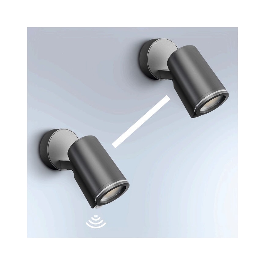 STEINEL 058630 - LED Utomhusbelysning med sensor SPOT ONE 1xGU10/7W/230V IP44