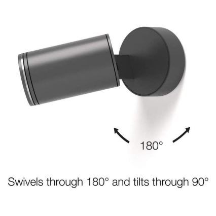 STEINEL 058630 - LED Utomhusbelysning med sensor SPOT ONE 1xGU10/7W/230V IP44