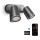 STEINEL 058654- LED Utomhusbelysning med sensor SPOT DUO 2xGU10/7,5W/230V IP44