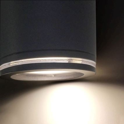 STEINEL 058654- LED Utomhusbelysning med sensor SPOT DUO 2xGU10/7,5W/230V IP44