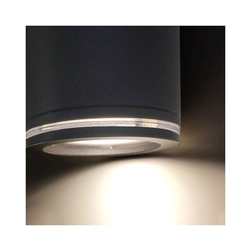 STEINEL 058654- LED Utomhusbelysning med sensor SPOT DUO 2xGU10/7,5W/230V IP44