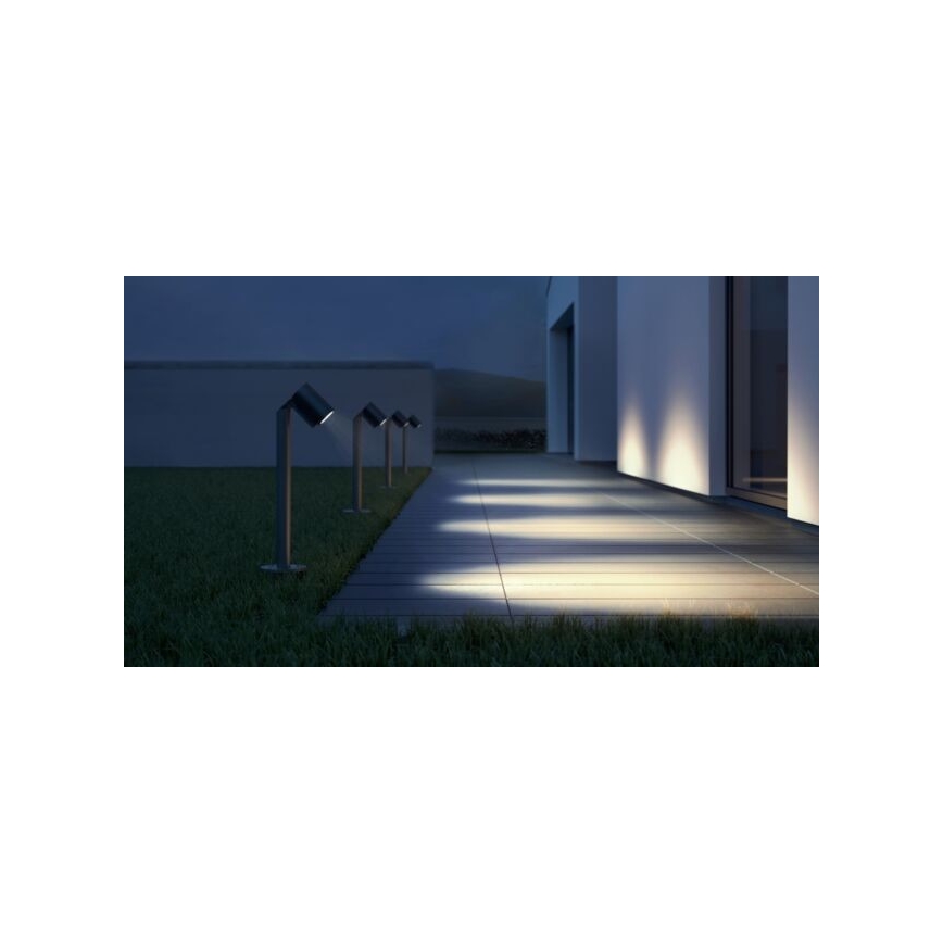 STEINEL 058661 - LED Utomhuslampa med sensor SPOT WAY 1xGU10/7W/230V IP44