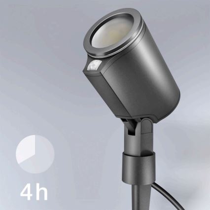 STEINEL 058685 – LED Utomhuslampa med sensor SPOT GARDEN 1×GU10/7W/230V IP44