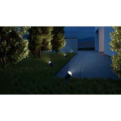STEINEL 058685 – LED Utomhuslampa med sensor SPOT GARDEN 1×GU10/7W/230V IP44