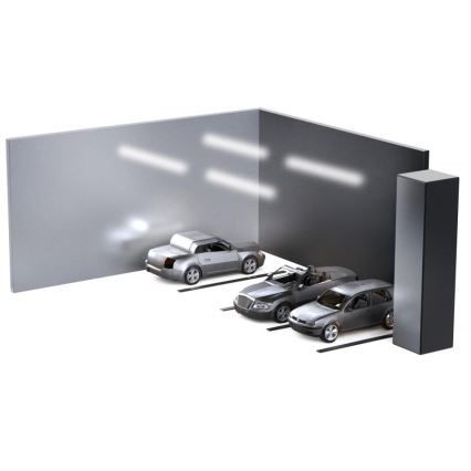 Steinel 058715 - LED teknisk armatur med sensor och nödbelysningsmodul RS PRO 5150 SC EM LED/42W/230V IP66 4000K