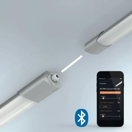 Steinel 058715 - LED teknisk armatur med sensor och nödbelysningsmodul RS PRO 5150 SC EM LED/42W/230V IP66 4000K
