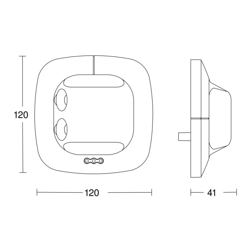 Steinel 059507 - Närvarodetektor Single US KNX vit