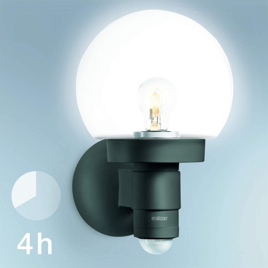 Steinel 059880 - Utomhusbelysning med sensor L 115 1xE27/60W/230V IP44