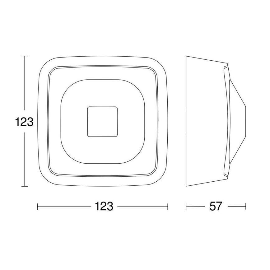 Steinel 064297 - Närvarodetektor HF 360-2 DALI-2 vit