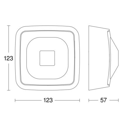 Steinel 064860 - Närvarodetektor HF 360-2 KNX vit
