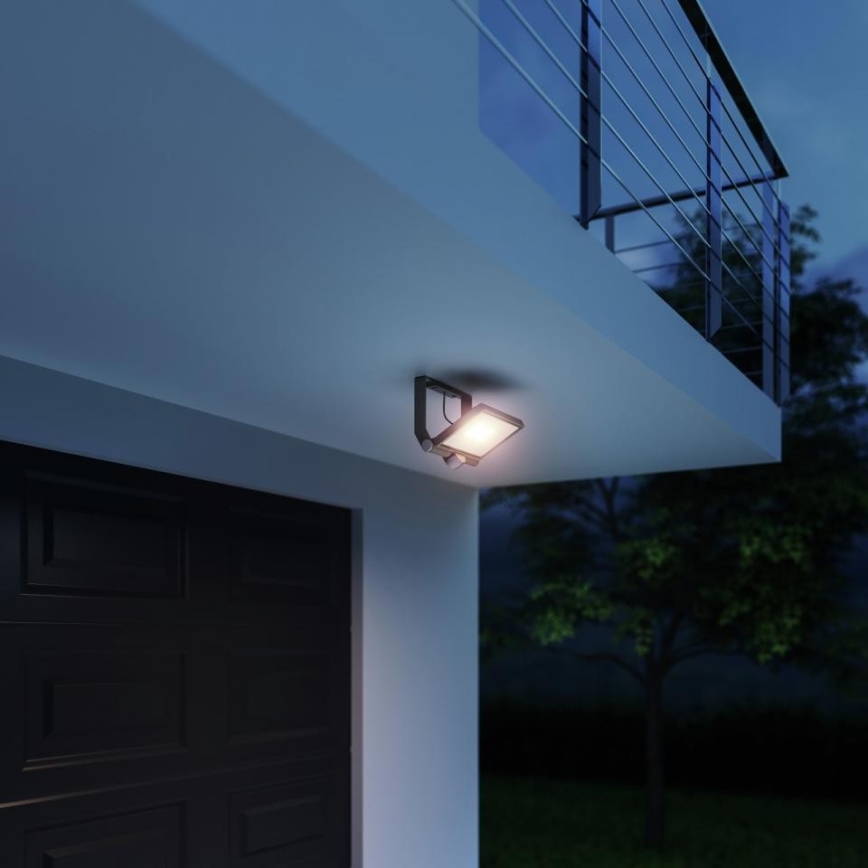 Steinel 065263 - LED strålkastare med sensor  XLED ONE XL S LED/42,6W/230V 3000K IP44 antracit