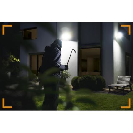 Steinel 065294 - LED Strålkastare med sensor och övervakningskamera LED/21W/230V IP44