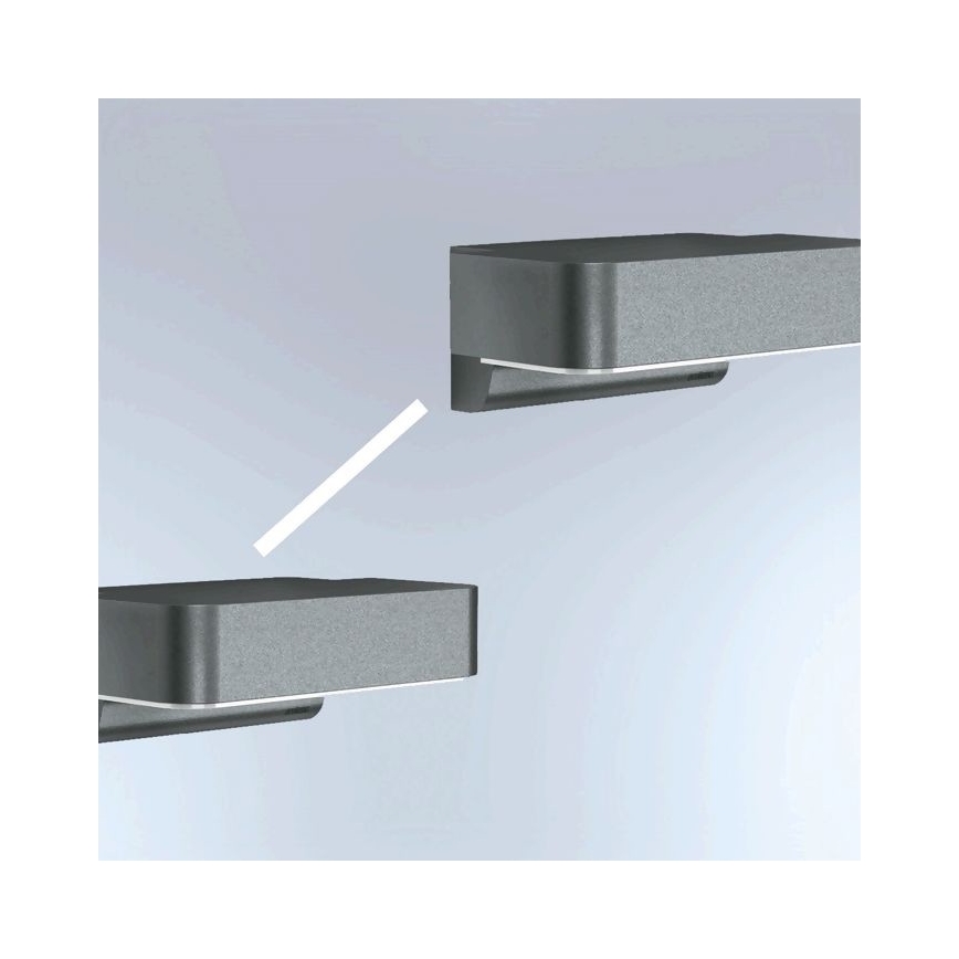 STEINEL 065690 - LED Utomhus vägglampa med sensor L800 LED/7,5W/230V IP44