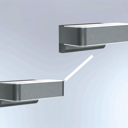 STEINEL 065706 - LED Utomhus Väggbelysning med sensor LED/12,5W/230V IP44