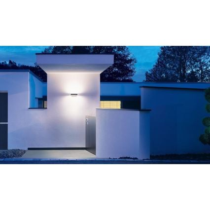 STEINEL 065706 - LED Utomhus Väggbelysning med sensor LED/12,5W/230V IP44