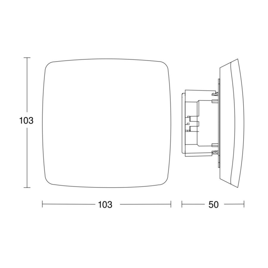 Steinel 066031 - Närvarodetektor True Presence IP vit
