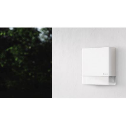 Steinel 066109 - Utomhuslampa med rörelsesensor  IS 180 DIGI HD COM1 IP54 vit