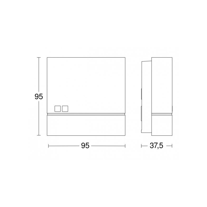 Steinel 066123 - Skymningssensor NIGHTMATIQ Plus IP54 vit